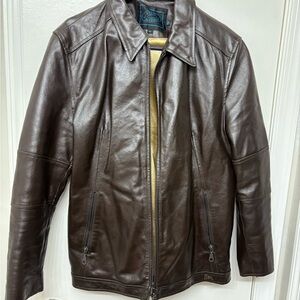 Steve Madden Dark Brown Leather Jacket
